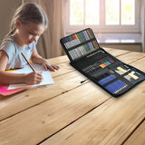 Art Sketch Pencils Oil Drawing Colouring Graphite Charcoal Pencil Set 72pcs/set - Front View