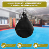 30L Water Punching Bag Aqua with D-Shackle and Chain - Extra Image
