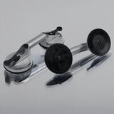 4 x Double Suction Glass Lifting Tool 70kg Vacuum Puller Lifter Aluminium - 45-Degree Angle
