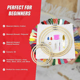 Embroidery Starter Kit Cross Stitch Kit DIY Hand Craft Stitch 50 Colour Kit - Extra Image