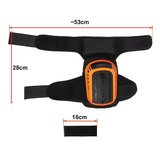 Knee Pads for Work, Construction, Gardening, Flooring and Carpentry - Low Angle