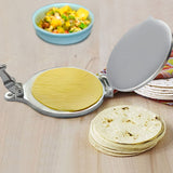 20cm Premium Tortilla Press Flat Bread Maker Taco Roti Chapati Health Food Pastry - 45-Degree Angle