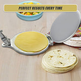 20cm Premium Tortilla Press Flat Bread Maker Taco Roti Chapati Health Food Pastry - Extra Image