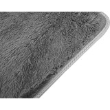 200x140cm Floor Rugs Large Shaggy Rug Area Carpet Bedroom Living Room Mat - Grey - Extra Image
