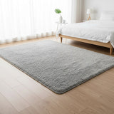 230x200cm Floor Rugs Large Shaggy Rug Area Carpet Bedroom Living Room Mat - Grey