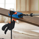 14X Pocket Hole Jig Kit Woodworking Drill Hole Locator Craft Carpenters + F Clip - Front View