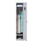 One-Door Office Gym Shed Clothing Locker Cabinet