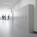 One-Door Office Gym Shed Clothing Locker Cabinet