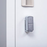 One-Door Office Gym Shed Clothing Locker Cabinet - Top-Down View