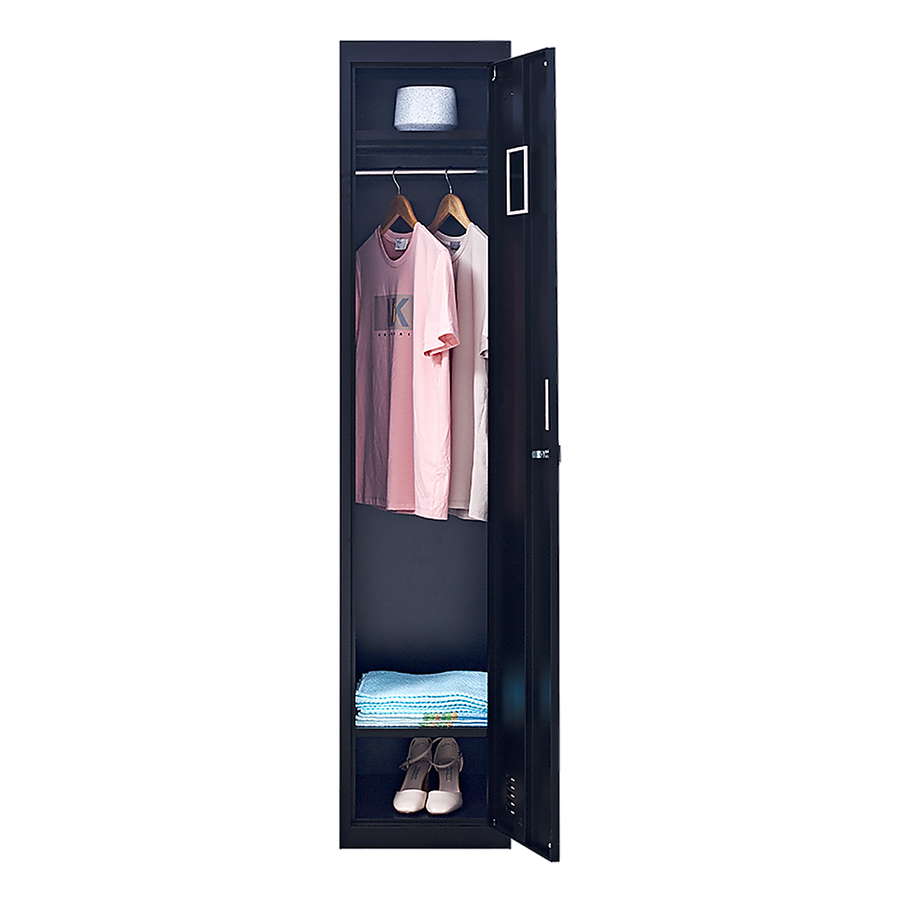 One-Door Office Gym Shed Clothing Locker Cabinet