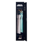 One-Door Office Gym Shed Clothing Locker Cabinet