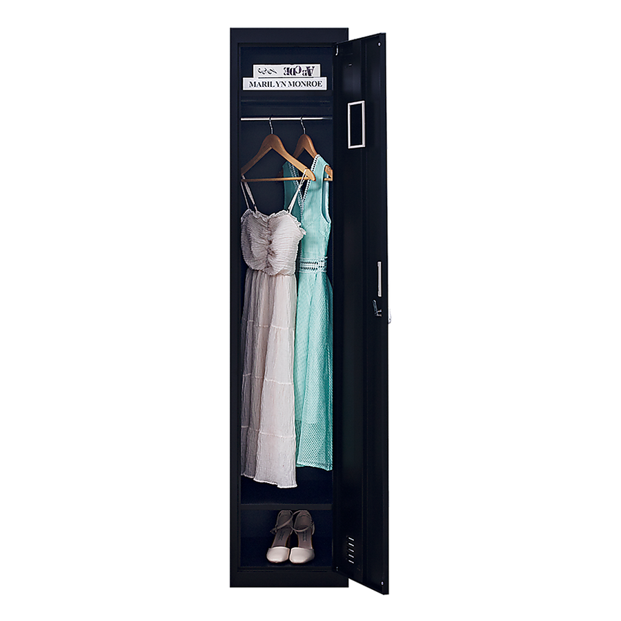 One-Door Office Gym Shed Clothing Locker Cabinet