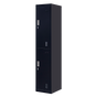 2-Door Vertical Locker for Office Gym Shed School Home Storage