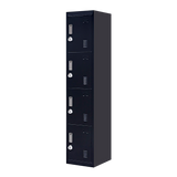 4-Door Vertical Locker for Office Gym Shed School Home Storage