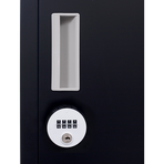 4-Door Vertical Locker for Office Gym Shed School Home Storage