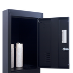 4-Door Vertical Locker for Office Gym Shed School Home Storage