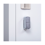 6-Door Locker for Office Gym Shed School Home Storage - Top-Down View