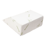 Wedge Elevation Pillow Cool Gel Memory Foam Leg Raiser Support Cushion - Top-Down View