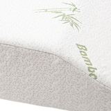 Wedge Elevation Pillow Cool Gel Memory Foam Leg Raiser Support Cushion - Rear View