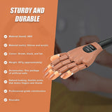 Practice Hand Model for Nail Art Training and Display Manicure with false nails - Extra Image