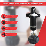 180cm Free Standing Boxing Punching Bag Stand MMA UFC Kick Fitness - Low Angle