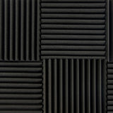 40pcs Studio Acoustic Foam Sound Absorbtion Proofing Panels Tiles Wedge 30X30CM - 45-Degree Angle