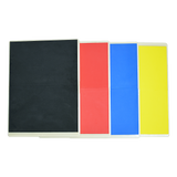 Martial Arts Supply Rebreakable Board Taekwondo, MMA, Karate-Set: Yellow, Blue, Red & Black