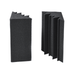 20pcs Studio Acoustic Foam Corner Bass Trap Sound Absorption Treatment Proofing