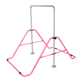 Kids Gymnastics Bars Training Horizontal Bar Monkey Kip Bar Pink