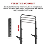 Bench Press Gym Rack and Chin Up Bar - Extra Image