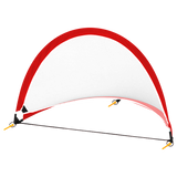 Portable Kids Soccer Goal Set with Cones - Rear View