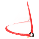 Portable Kids Soccer Goal Set with Cones - Close-Up Angle