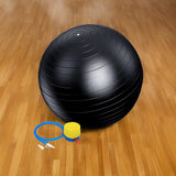 75cm Static Strength Exercise Stability Ball with Pump - 45-Degree Angle