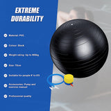 75cm Static Strength Exercise Stability Ball with Pump