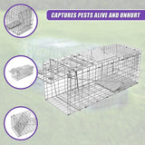 Trap Humane Possum Cage Live Animal Safe Catch Rabbit Cat Hare Fox Bird - Extra Image