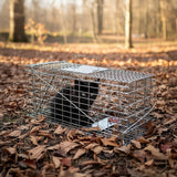 Trap Humane Possum Cage Live Animal Safe Catch Rabbit Cat Hare Fox Bird - Top-Down View
