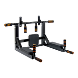 Heavy Duty Wall Mounted Power Station Pull Up Dip Knee Raise Bar