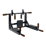 Heavy Duty Wall Mounted Power Station Pull Up Dip Knee Raise Bar