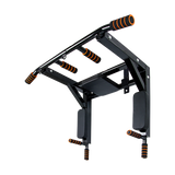 Heavy Duty Wall Mounted Power Station - Knee Raise - Pull Up - Chin Up -Dips Bar - Top-Down View
