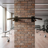 Pull Up Bar Home Gym Heavy Duty Chin Up Bar Ceiling Wall Mounted - Close-Up Angle