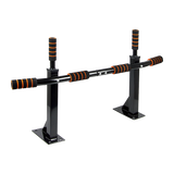 Pull Up Bar Home Gym Heavy Duty Chin Up Bar Ceiling Wall Mounted - Rear View