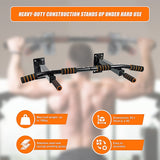 Pull Up Bar Home Gym Heavy Duty Chin Up Bar Ceiling Wall Mounted - Low Angle