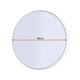 60cm Round Wall Mirror Bathroom Makeup Mirror by Della Francesca - Extra Image