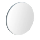 80cm Round Wall Mirror Bathroom Makeup Mirror by Della Francesca - Close-Up Angle