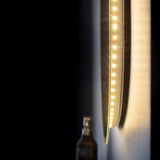60cm LED Wall Mirror Bathroom Mirrors Light Decor Round - Top-Down View