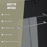Single Towel Rail - 615mm - Extra Image