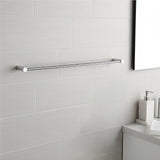 Single Towel Rail - 615mm - Close-Up Angle