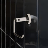 Classic Chrome Toilet Paper Holder Bathroom - 45-Degree Angle
