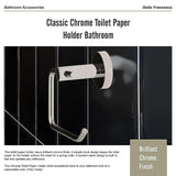 Classic Chrome Toilet Paper Holder Bathroom - Extra Image
