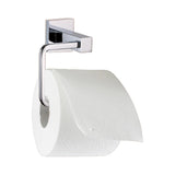 Classic Chrome Toilet Paper Holder Bathroom - Close-Up Angle